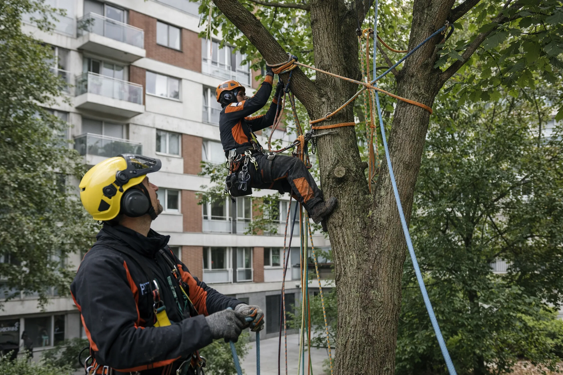 abattage arbre dangereux copropriété réglementation sécurité prix